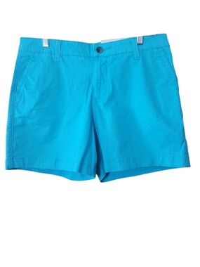 Sonoma Turquoise Flat-Front Women's Shorts